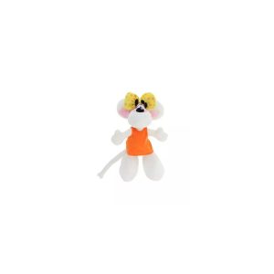 Peluche Diddlina robe orange – 30cm