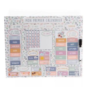 Calendrier enfant magnétique