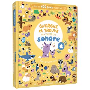 CHERCHE ET TROUVE DES TOUT-PETITS SONORE – LES ANIMAUX