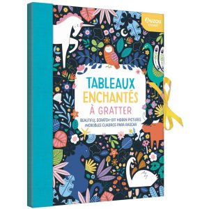 MON CAHIER CREA – TABLEAUX ENCHANTES A GRATTER