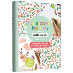 JE DESSINE PAS A PAS AVEC LE GRIFFOGRAPHE – DANS LA FORET