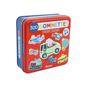 BOITE DE GOMMETTES METAL – LES TRANSPORTS