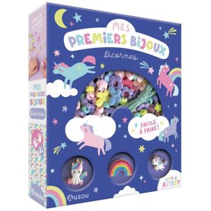 MES PREMIERS BIJOUX – LICORNES – FACILE A FAIRE !