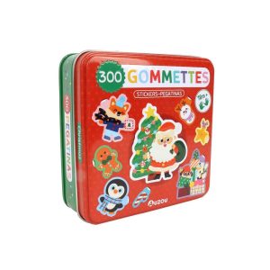 BOITE DE GOMMETTES METAL – NOEL