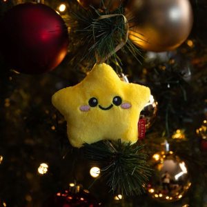 DÉCORATION DE NOËL EN PELUCHE – STAR