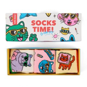Chaussettes Hello Hossy « Pack Cats »