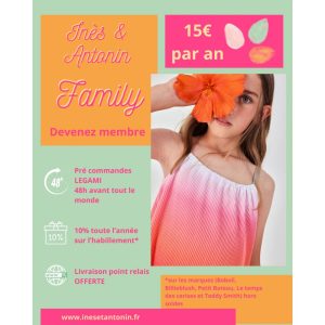 ✨ Carte Family — Devenez membre Inès & Antonin
