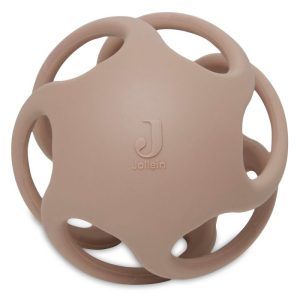 Anneau de dentition balle silicone – biscuit