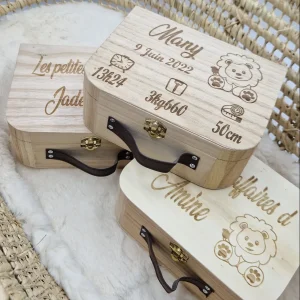 Boîte naissance gravée