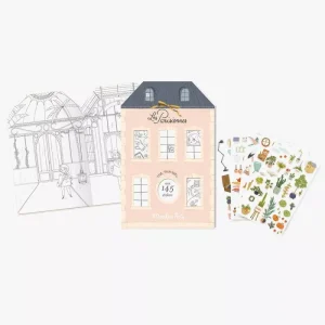 Cahier stickers 20 pages | Les Parisiennes