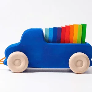 Camion bleu à tirer – Grimm&rsquo;s
