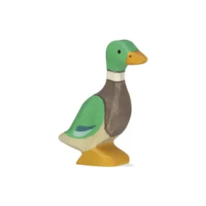 Canard colvert debout – Holztiger