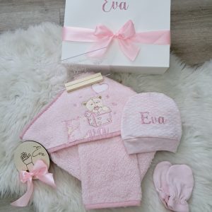 Coffret cape de bain personnalisé