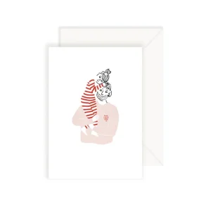 Carte Super Dad Câlin Fille