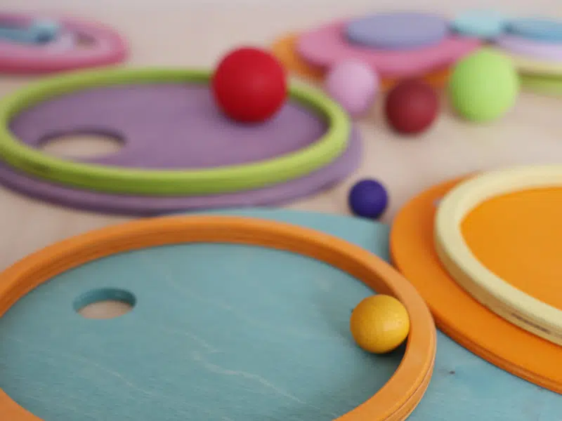 Cercles et anneaux concentriques pastel – Grimm’s – Image 6