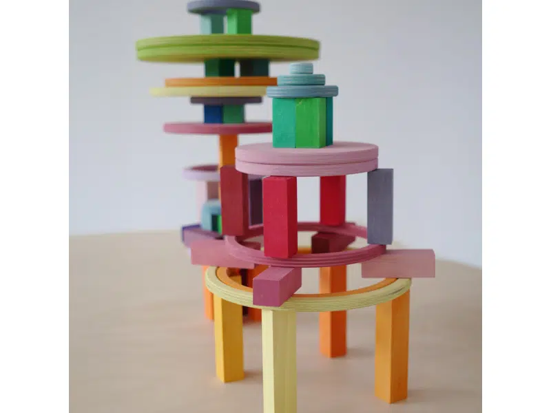 Cercles et anneaux concentriques pastel – Grimm’s – Image 4