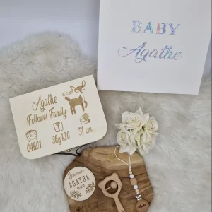 Coffret gravure personnalisé