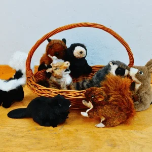 Coffret marionnettes – Animaux de la forêt