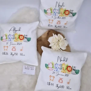 Coussin personnalisé
