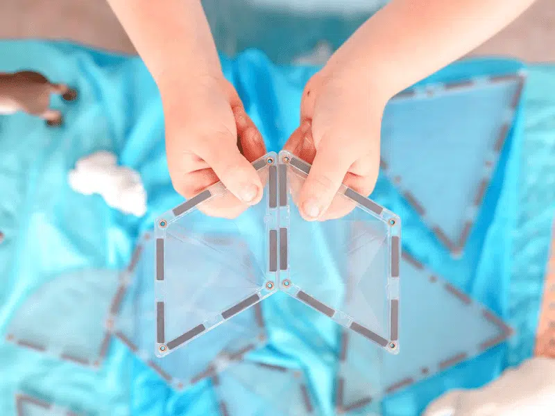 Connetix Tuiles Magnétiques – Ensemble de formes Transparent 24 morceaux – Image 4