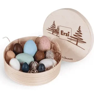 Douzaine d&rsquo;oeufs en bois – Erzi