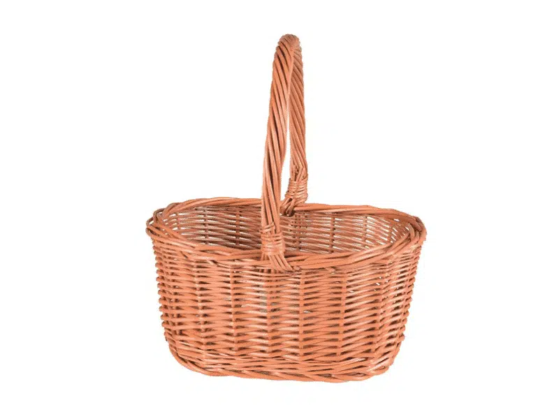 Panier en osier avec grande anse – Egmont Toys