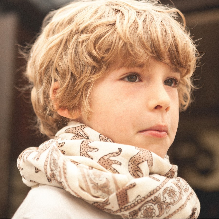 Foulard Latika Bengale | Latte – Image 2