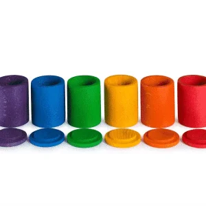 Gobelets avec couvercles colorés – Grapat