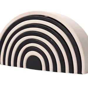 Grand arc-en-ciel en bois monochrome – Grimm’s