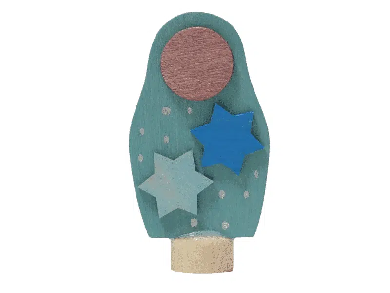 Figurine Matriochka (étoiles) – Grimm’s