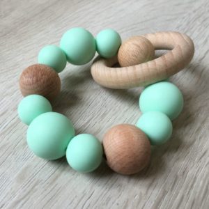 Hochet Valparaíso bleu lagon