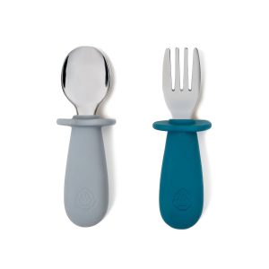 Set de mini couverts bleu