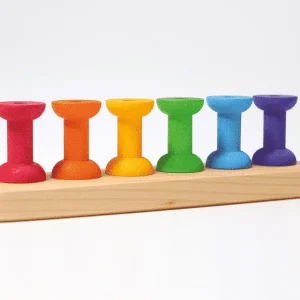Jeu d&rsquo;enfilage petites bobines – Grimm&rsquo;s