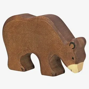 Ours brun qui mange – Holztiger