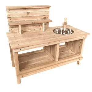 Cuisinette en bois extérieure (20 pouces) – Just Playing