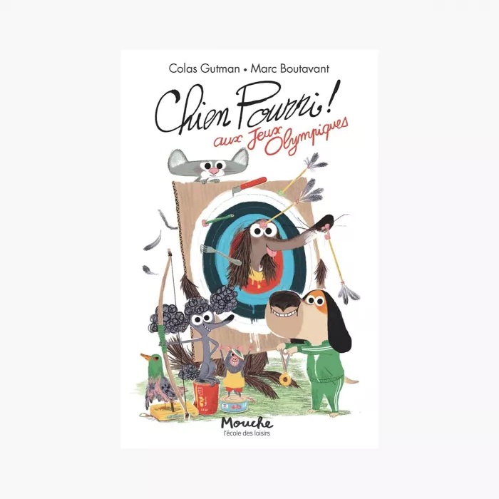 Livre Chien pourri aux Jeux Olympiques | Gutman-Boutavant