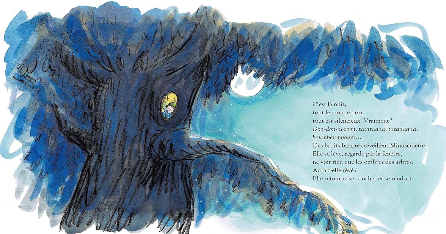 Livre Minusculette, des bruits dans la nuit | Kimiko et Christine Davenier – Image 2