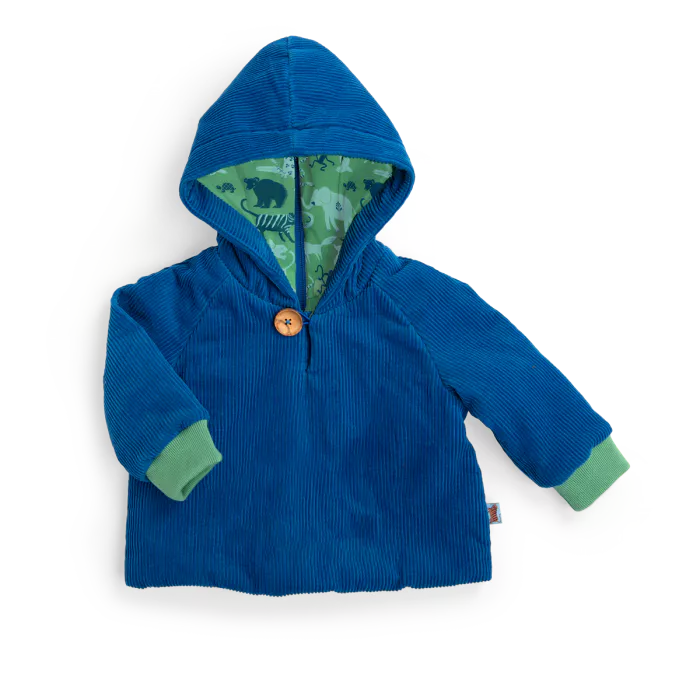 Manteau velours côtelé bleu | Matteo – Image 2