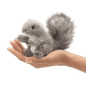 Mini écureuil gris – Folkmanis Puppets