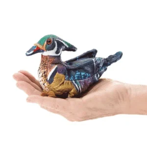 Mini canard branchu – Folkmanis Puppets