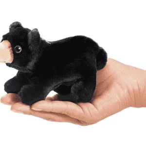 Mini ours noir – Folkmanis Puppets