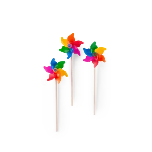 Moulin à vent multicolore | Aujourd’hui c’est mercredi