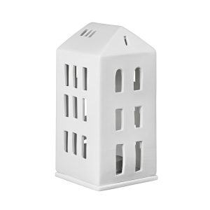 Photophore | Maison à toit 4 côtés