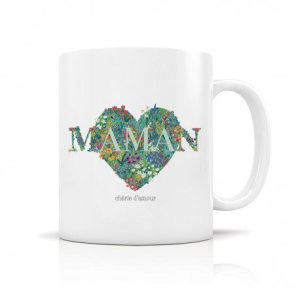 Mug céramique 350ml – Jardin de cottage (Maman)