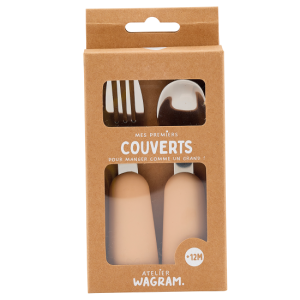 Couverts en silicone – Nougat