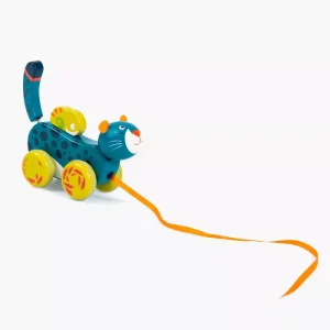 Jouet à tirer Panthère | Dans la jungle