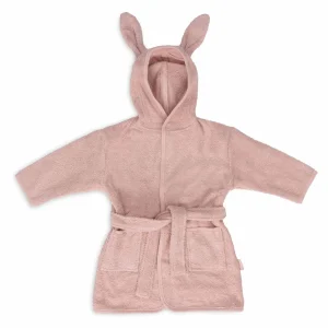 peignoir rose 1-2 ans