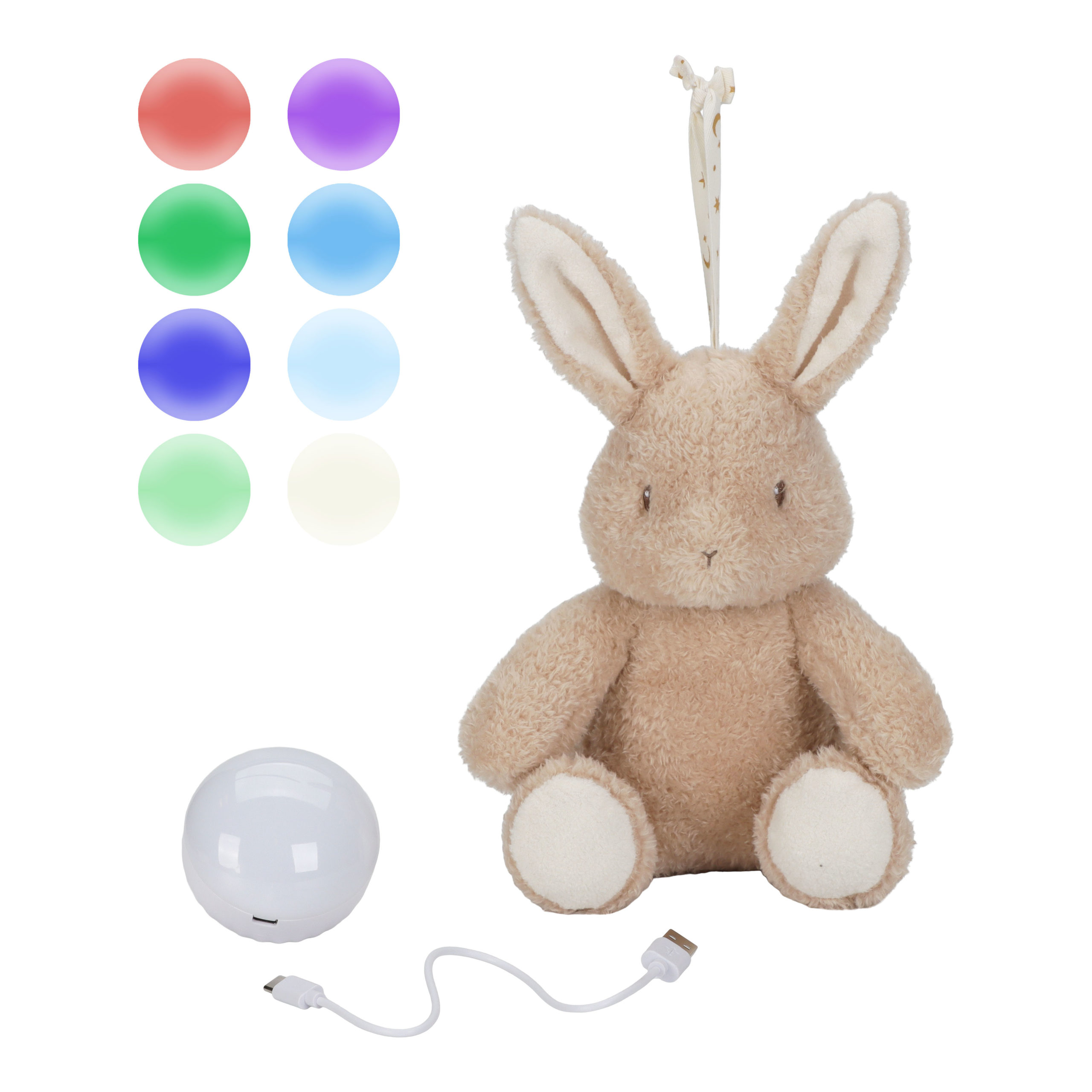 Peluche musicale et lumineuse Lapin | Newborn naturals – Image 2