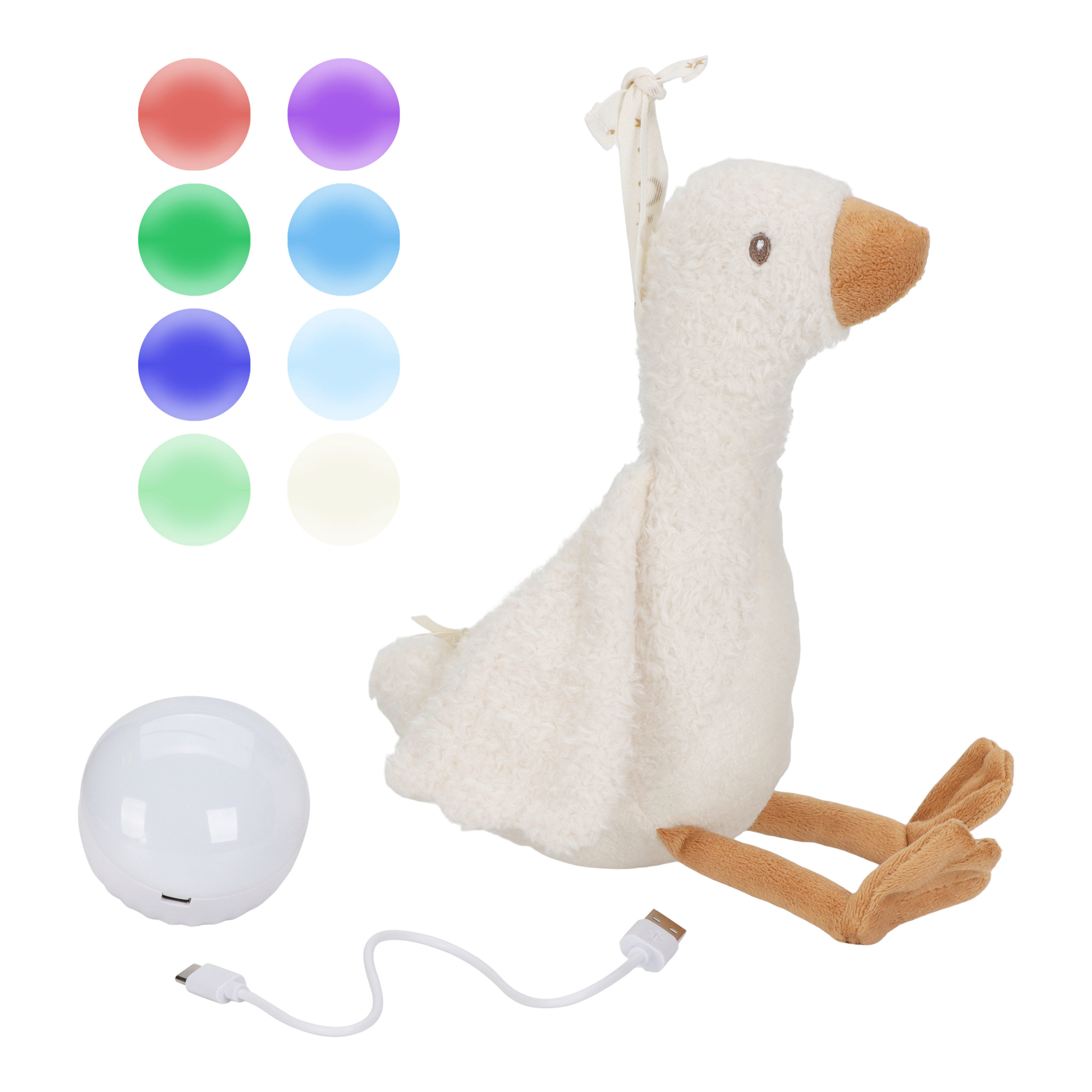 Peluche musicale et lumineuse Oie | Newborn naturals – Image 2