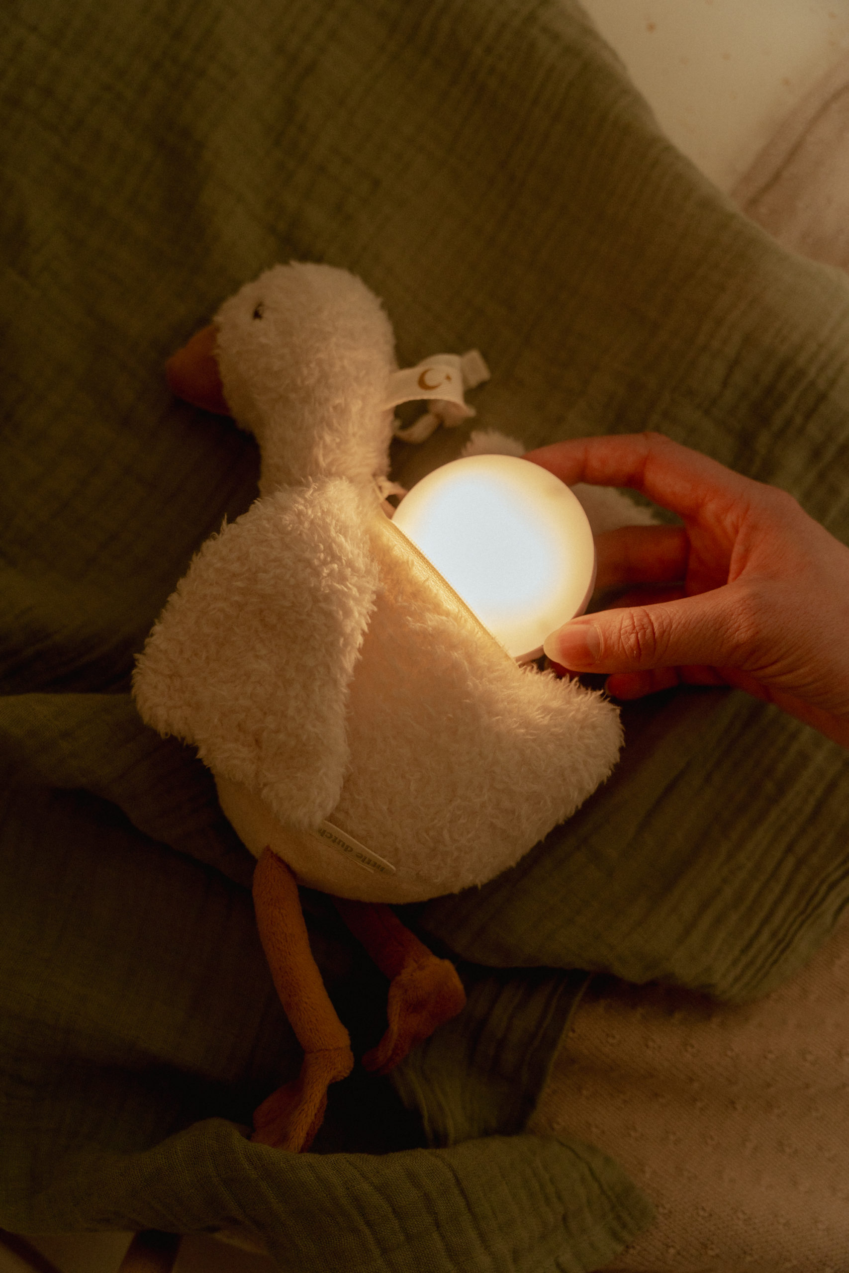 Peluche musicale et lumineuse Oie | Newborn naturals – Image 4